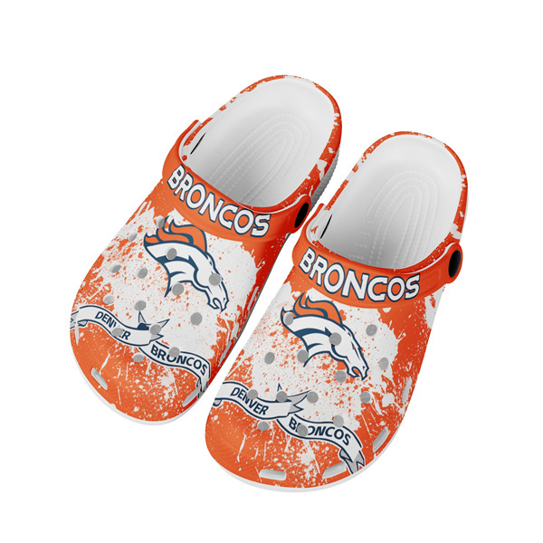 Men's Denver Broncos Bayaband Clog Shoes 003